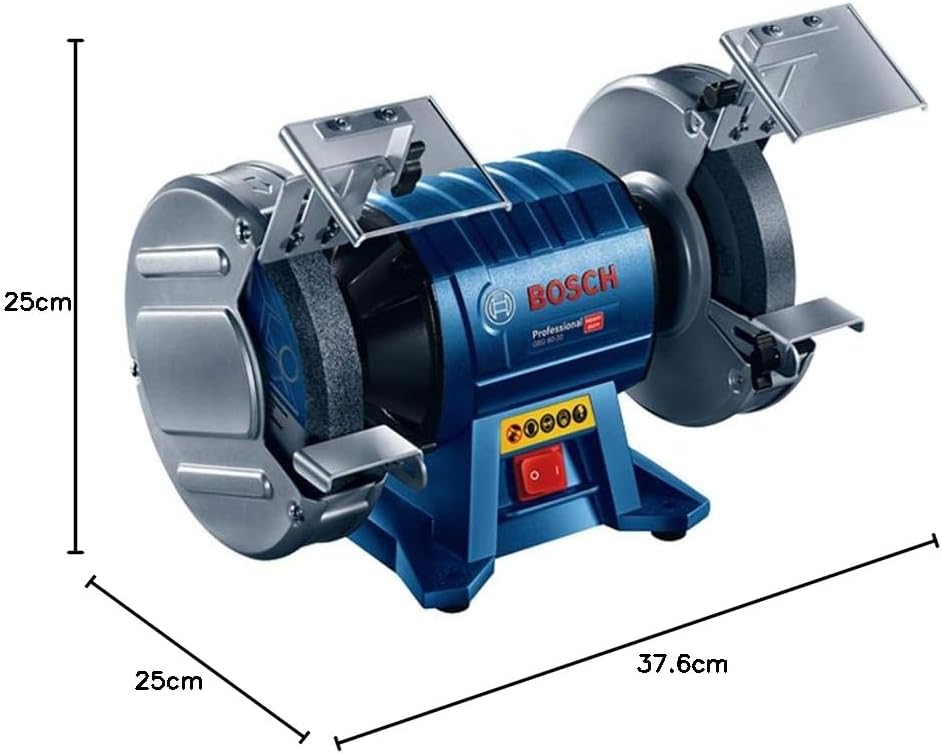 Bosch Professional Doppelschleifmaschine GBG 35-15 (Schleifscheiben-Ø 150mm, 350 Watt, inkl. Schleif