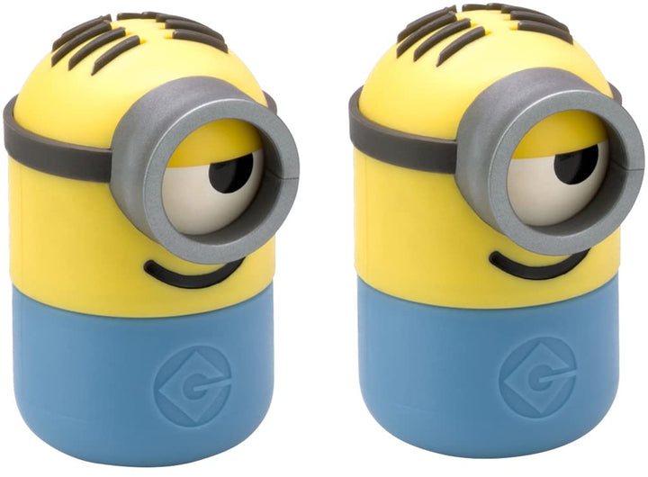 WMF Minions Steuer-Set 2-teilig, ab 3 Jahren, Salzstreuer, Pfefferstreuer mit Kippmechanismus, Kunst