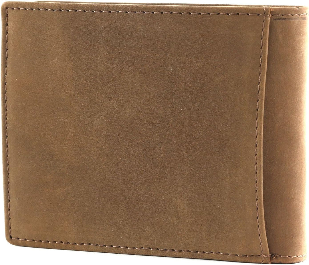 camel active Vietnam Herren Geldbörse RFID Querformat Leder Mittelgross, Brown