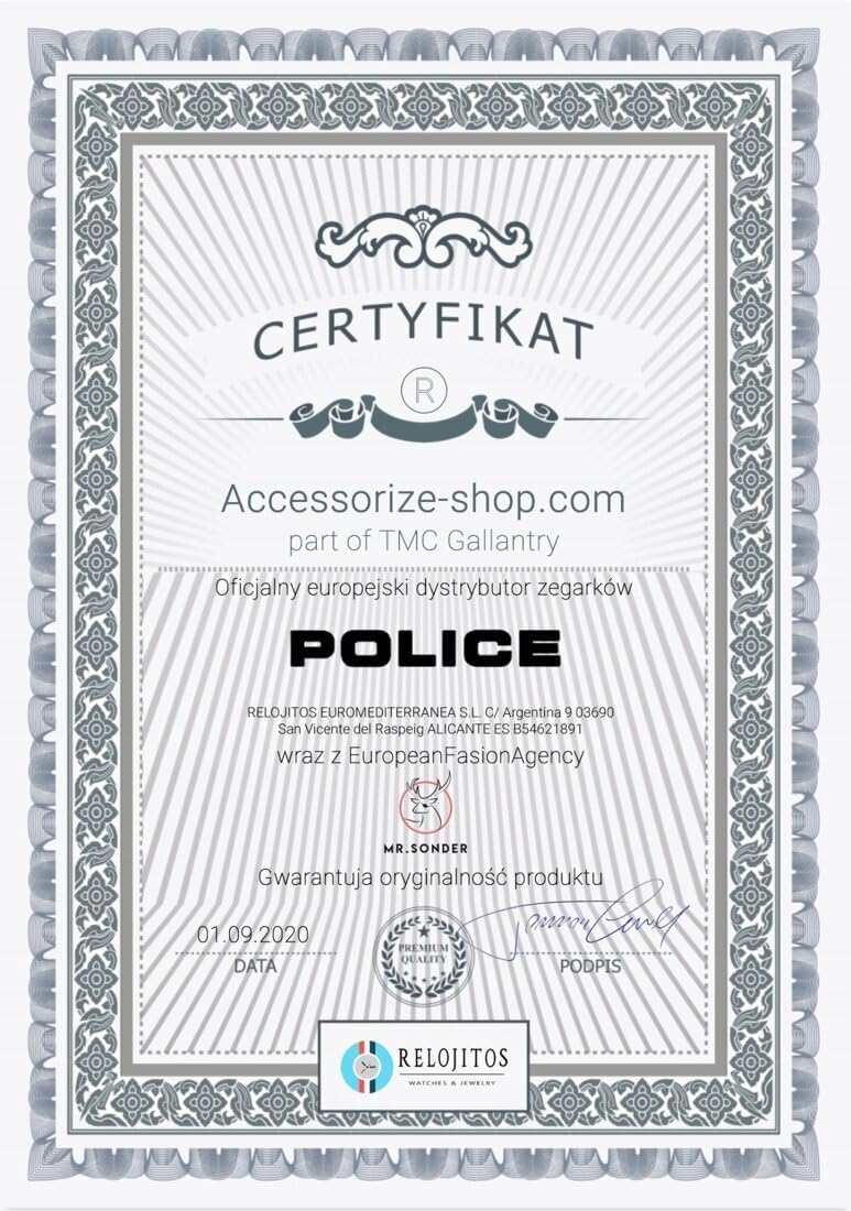 Police Herren Edelstahl Armband - PEAGB2120402