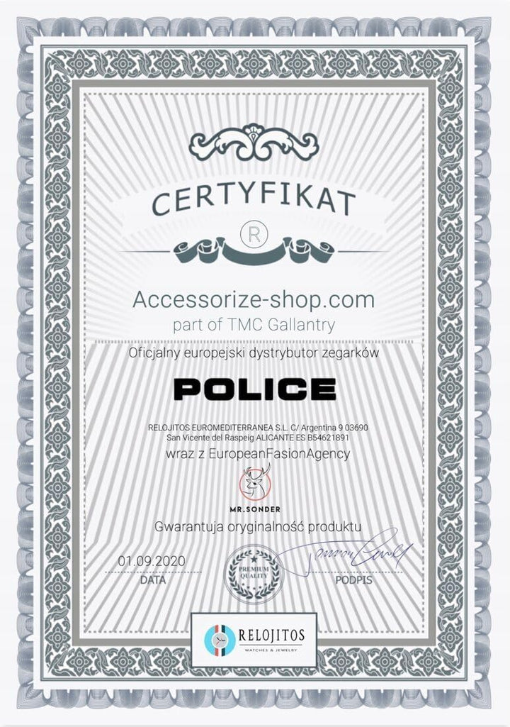 Police Herren Edelstahl Armband - PEAGB2120402