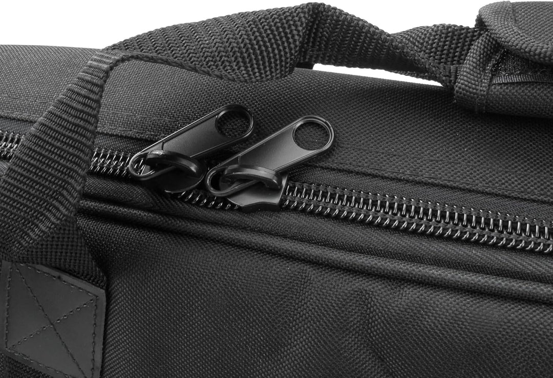 Classic Cantabile KT-D Keyboardtasche Grösse D schwarz (Innenmasse 140 x 40 x 15cm, Schaumstoffpolst