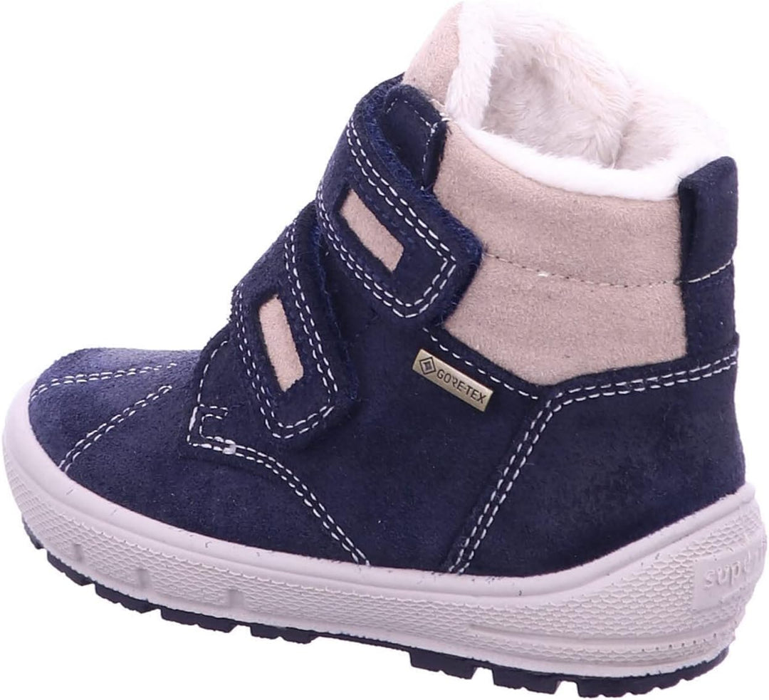Superfit GROOVY Stiefel Gore-Tex 1-006310 Mädchen 23 EU Blau Beige 8000, 23 EU Blau Beige 8000