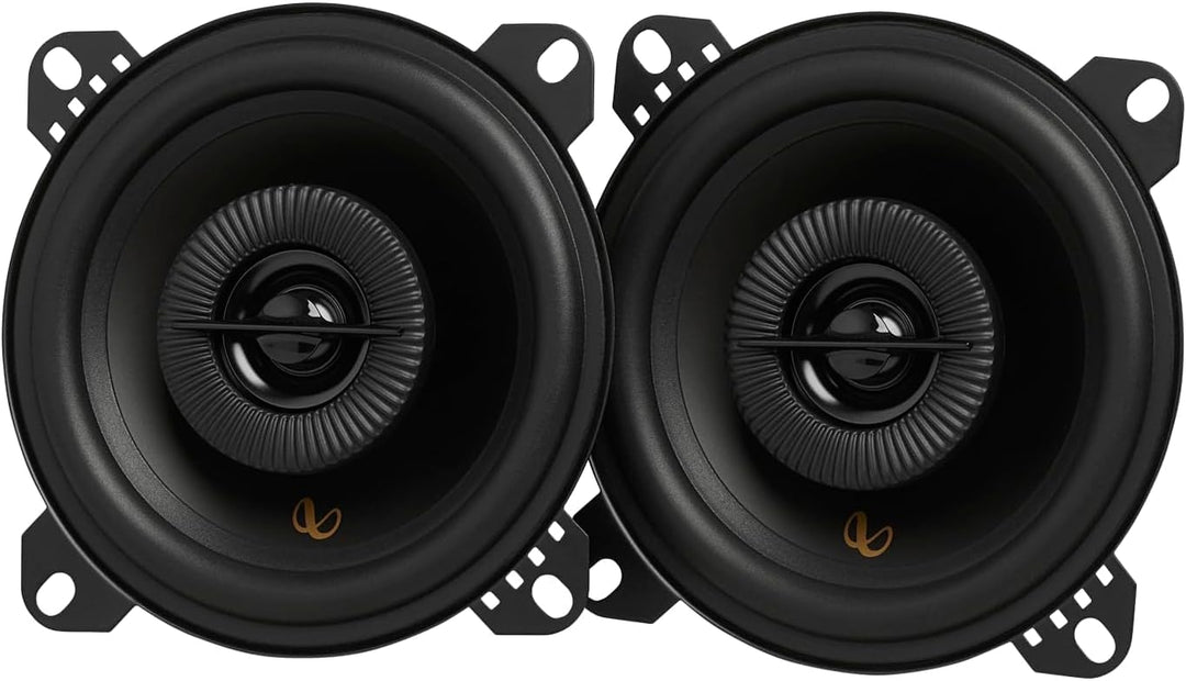 Infinity Alpha 403F Koaxial Lautsprecher Auto 10cm, 4 Zoll, von Harman Kardon Car HiFi mit 40W RMS u