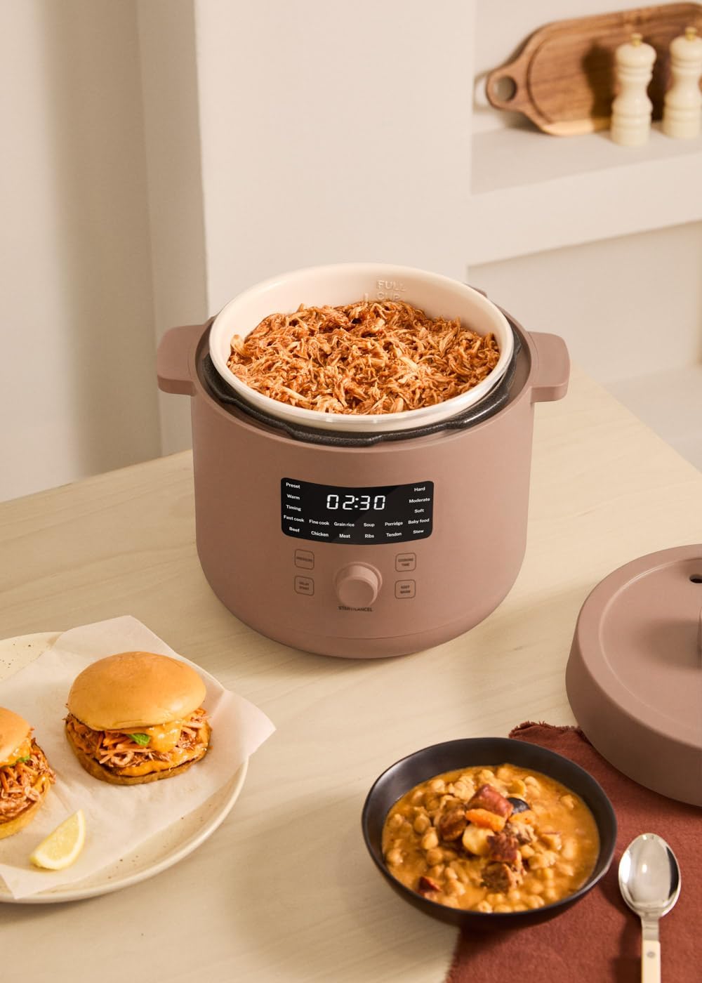 CREATE PRESSURE COOKER STUDIO / programmierbarer elektrischer Multifunktions-Schnellkochtopf, 6 l, M