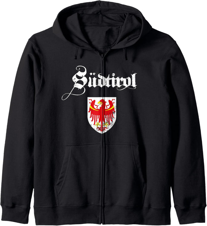 Südtiroler schriftzug altdeusch Südtirol Kapuzenjacke