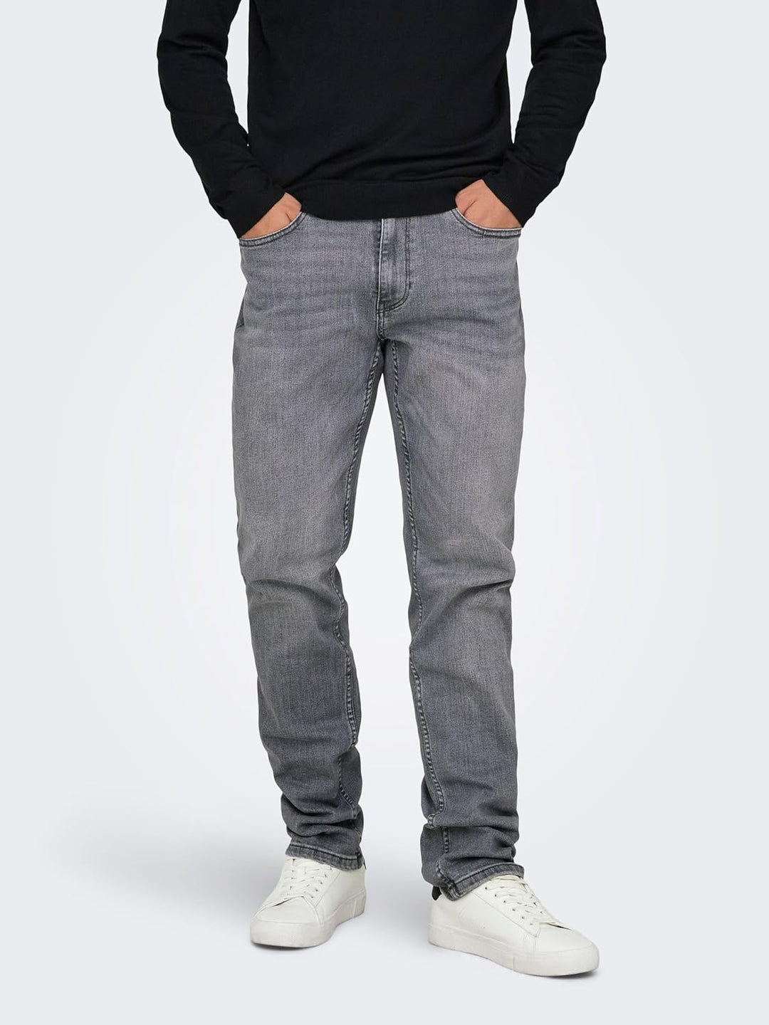 Only & Sons Male Normal geschnitten Jeans ONSWEFT Mittlere Taille Normal geschnitten Jeans 27W / 32L