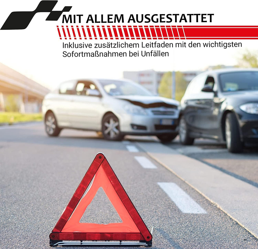 RAU EH0010 Trio Kombitasche Erste Hilfe Nach DIN13164 Schwarz, Schwarz