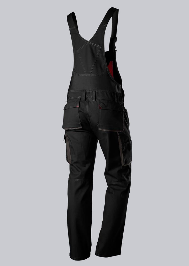 BP 1798-720-32-58s Latzhose, Stretch-Hosenträger mit Clipbefestigungen, 305,00 g/m² Verstärkte Baumw