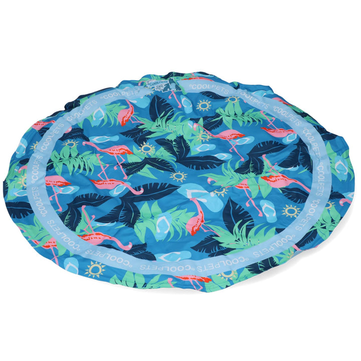 Coolpets Tropical Premium Kühlmatte - Geeignet für Hunde - rutschfest - Kühlung für Ihre Haustiere -