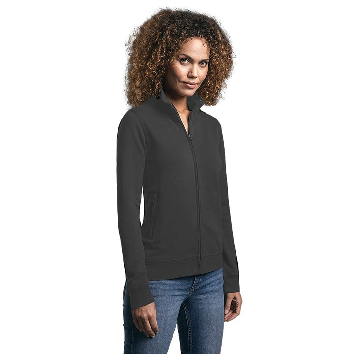 EXCD Sweatjacke Damen, Charcoal, M
