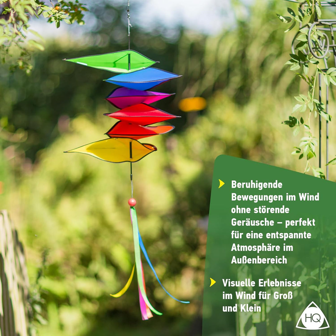 HQ Windspiration 110252 - Dreamcatcher, UV-beständiges und wetterfestes Windspiel - Länge: 75 cm, Ø: