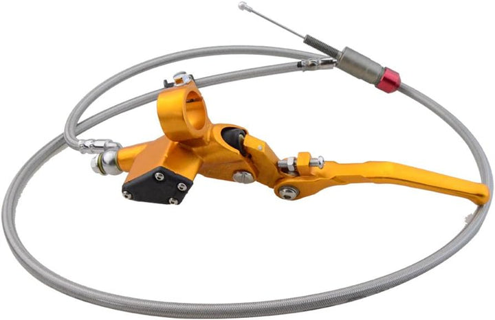 GOOFIT 7/8” Kupplung CNC Hauptzylinder Vertikalmotor Ersatz für 125cc - 250cc Offroad Motorrad ATV G