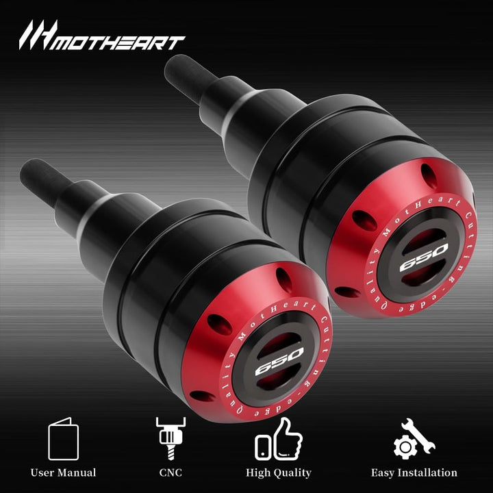 Motorrad Rahmenprotektoren für CB 650R 2019-2025 Sturzpads Sturzschutz Kipp-Schutz cb650r Zubehör (R
