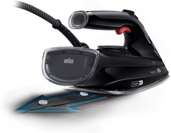 Braun 0127406005 SI 5088 BK Dry & Steam Iron, Kunststoff, 0,3 Liter, Schwarz