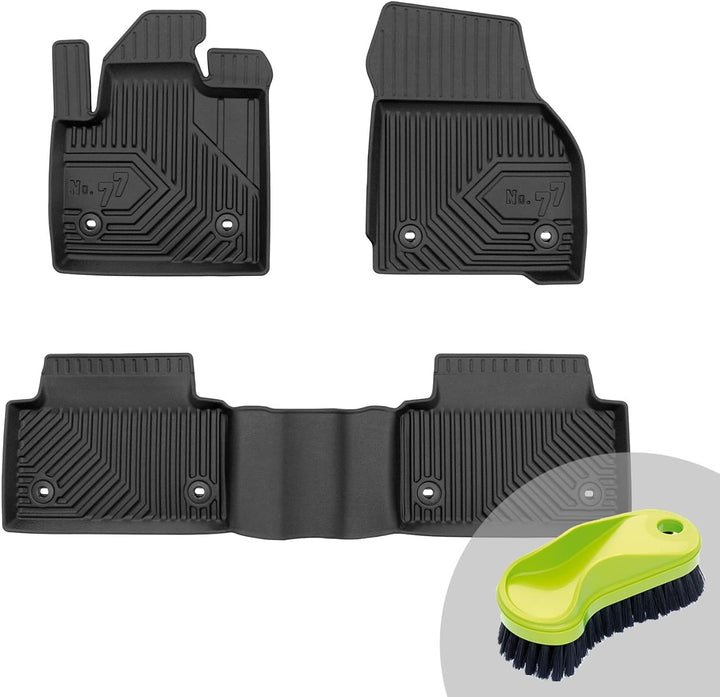 FROGUM No.77 Gummimatten Ganzjahresset von Auto Fussmatten Autofussmatten für Jaguar E-Pace X540 ab