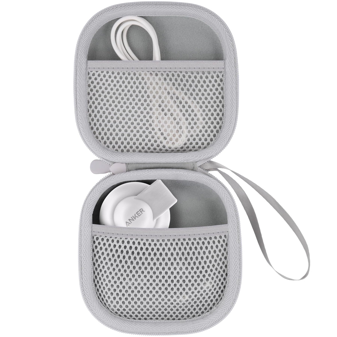 co2CREA Hart Tragbare Schutzhülle Etui Tasche für Anker MagGo 3-in-1 Kabellose Ladestation MagSafe-K