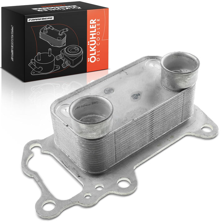 Frankberg Ölkühler Motoröl für E81 E87 E88 E82 118d 120d E90 E93 E92 320d E91 316d E60 E61 520d X1 E