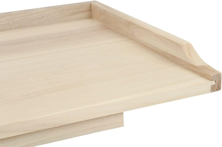 Wooden World - Traditionelles Teigbrett aus Holz zum Kneten STOLNICA (XL 63 x 50 cm), XL 63 x 50 cm