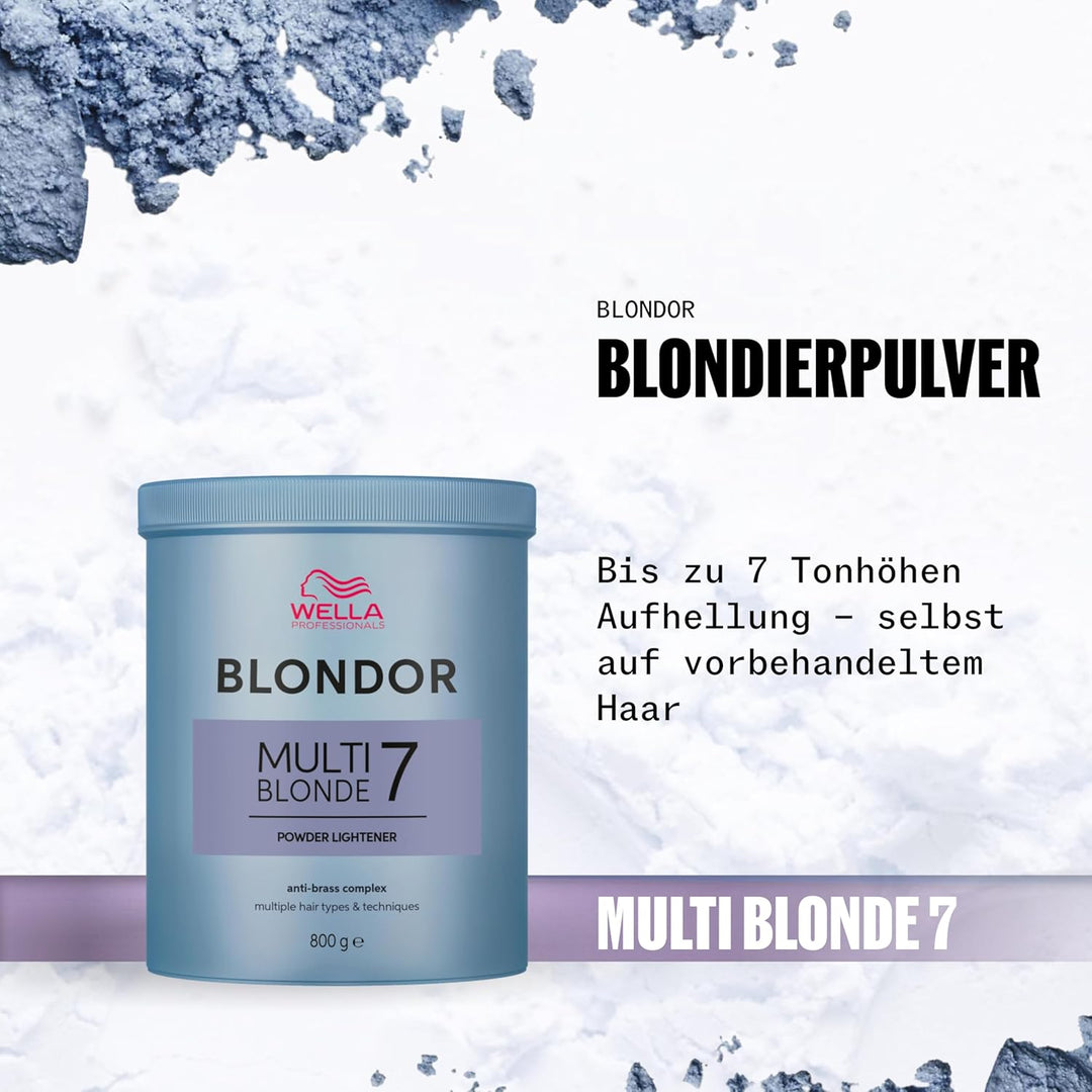 Wella Professionals Blondor Multi Blonde Pulver für Haarfarbe, 800 g (1 er Pack)