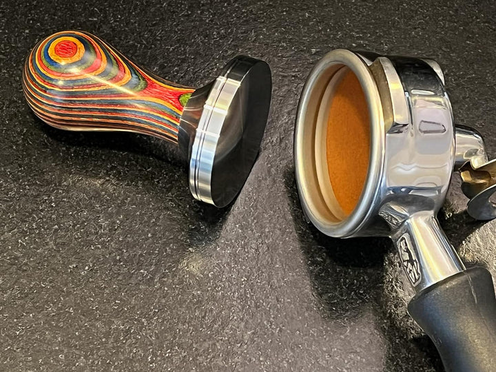 scarlet espresso | Tamper »classic colorato«, stilvoller Espresso-Stempel mit ergonomischem Griff au