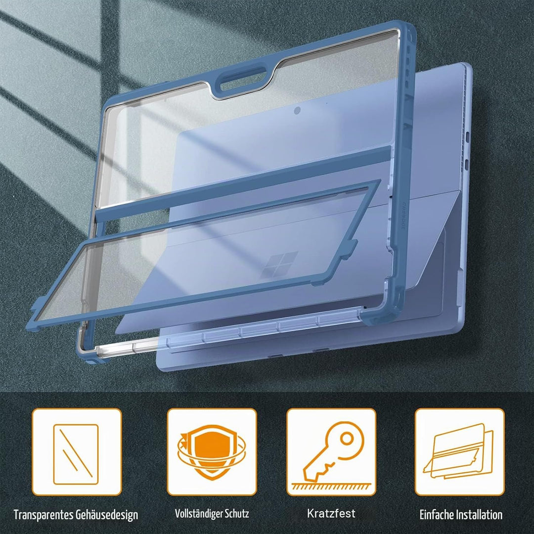 Fintie Hülle für 13 Zoll Microsoft Surface Pro 11 (2024) / Surface Pro 10 / Surface Pro 9 Case, Stos