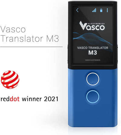 Vasco Translator M3 Sprachübersetzer | Übersetzungsgerät | Übersetzt lebenslang gratis | 70+ Sprache