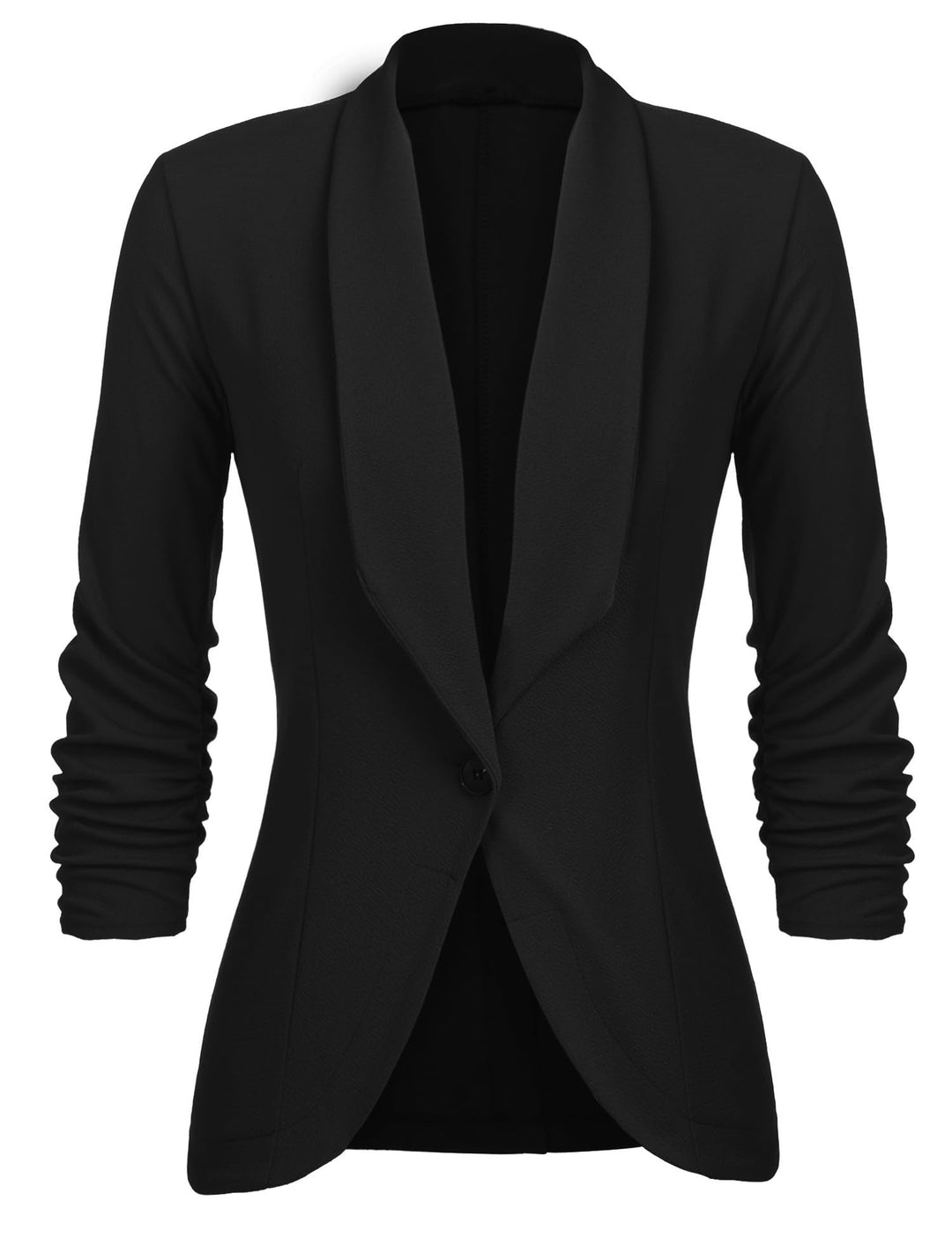 UNibelle Blazer Damen Sportlich Elegant Longblazer 3/4 Arm Sommer Leicht Business Büro Blazer Jacke