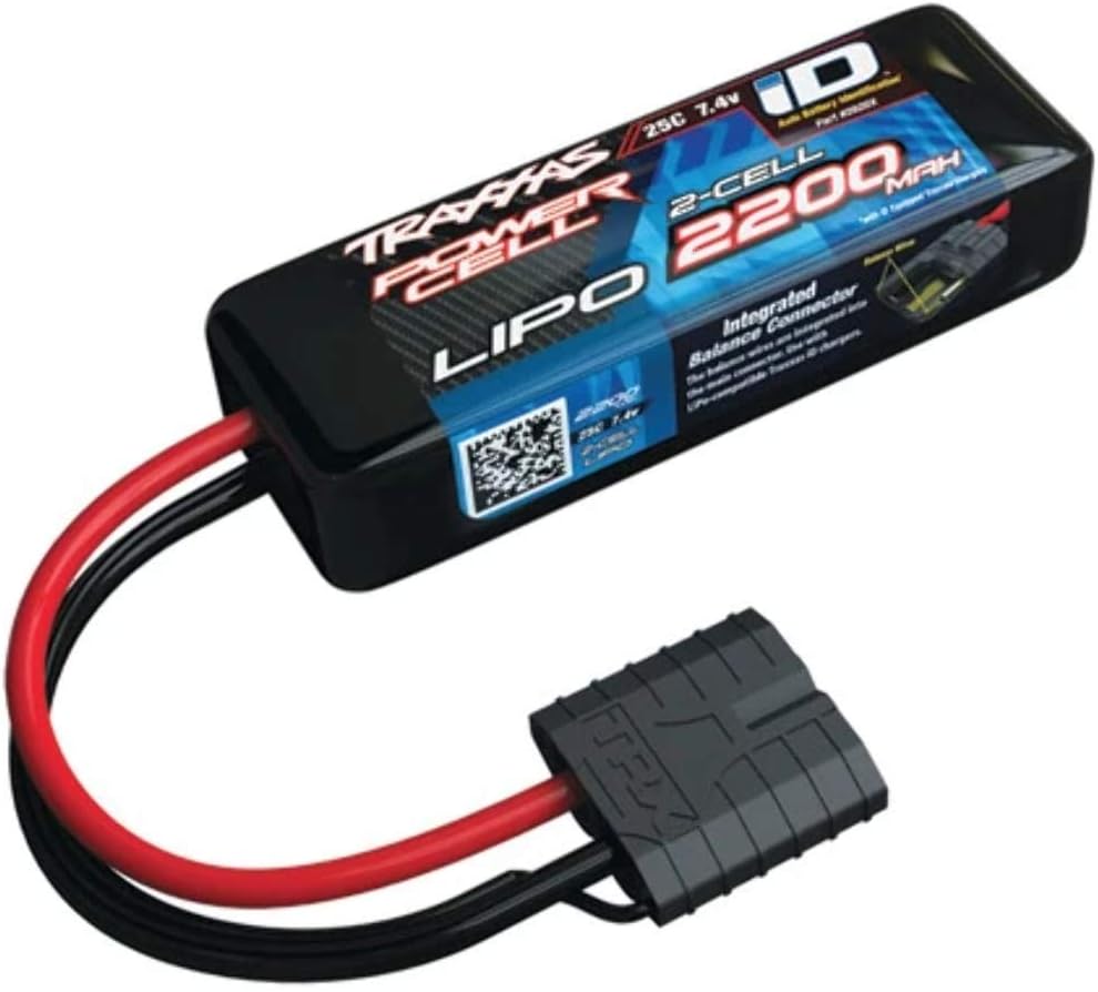 Traxxas Modellbau-Akkupack (LiPo) 7.4V 2200 mAh Zellen-Zahl: 2 25 C Box Hardcase iD