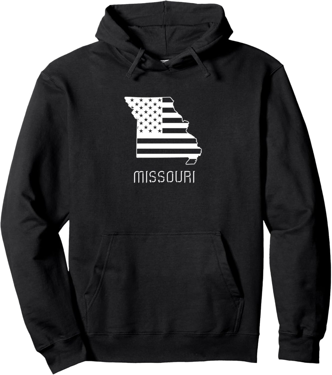 Patriotische USA-Flagge Thema Zeigen Sie Mir Staatliche Pullover Hoodie