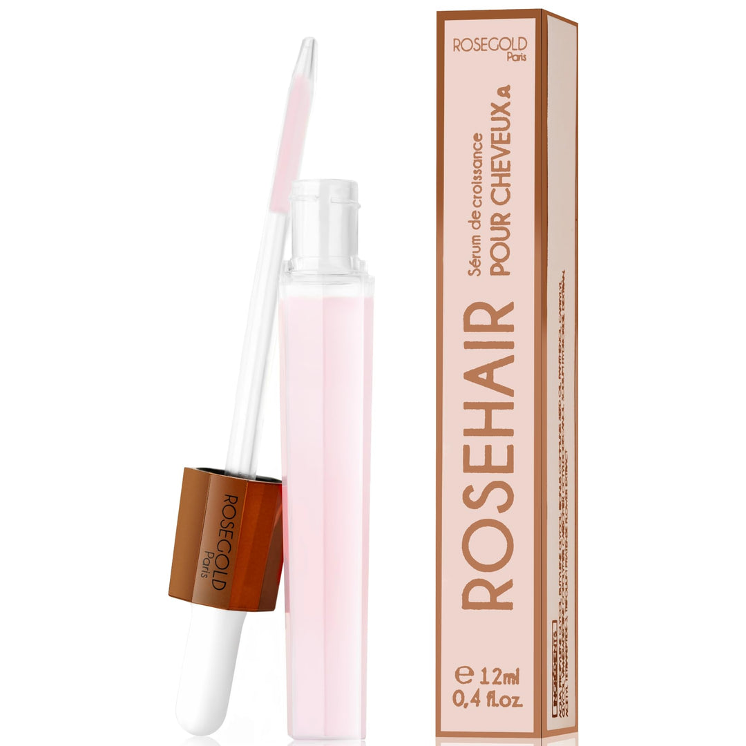 ROSEHAIR Haarwuchsserum 96% Natural von ROSEGOLD, Haarwuchsserum für +langes +starkes +schönes Haar,