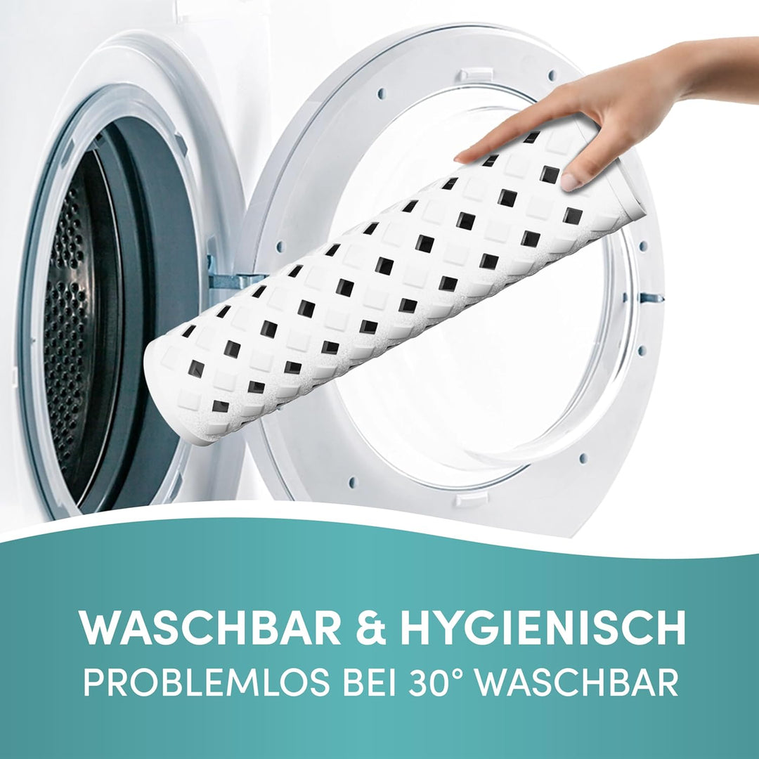 Engelbach® Duschmatte rutschfest 53x53cm - Inklusive Haken zum Aufhängen - 100% BPA-frei - Antirutsc