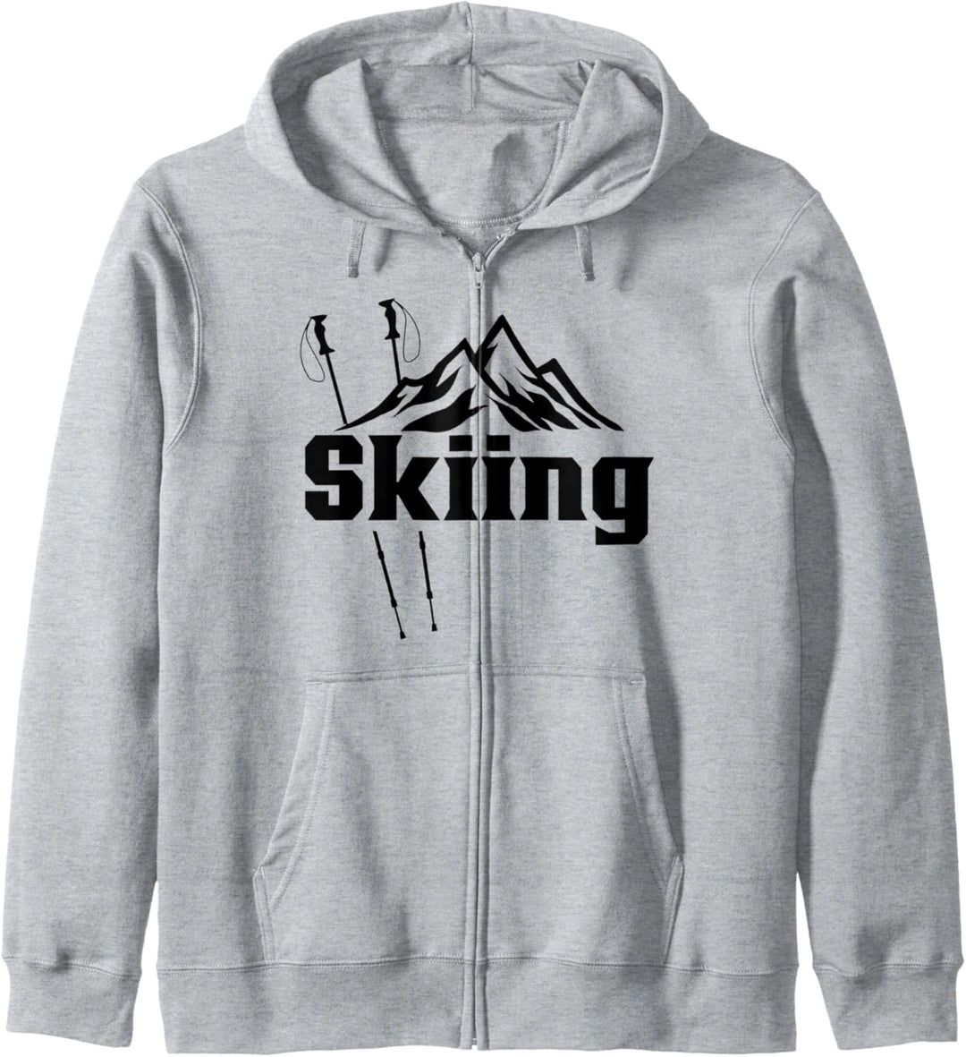 Skifahren Skiurlaub Ski Skier Skifahrer Kapuzenjacke