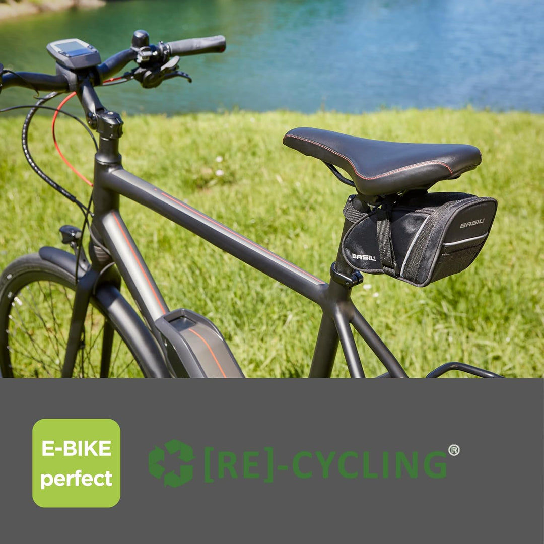Basil Sport Design Triangel M Rahmentasche (1,7 Liter) Schwarz, Schwarz