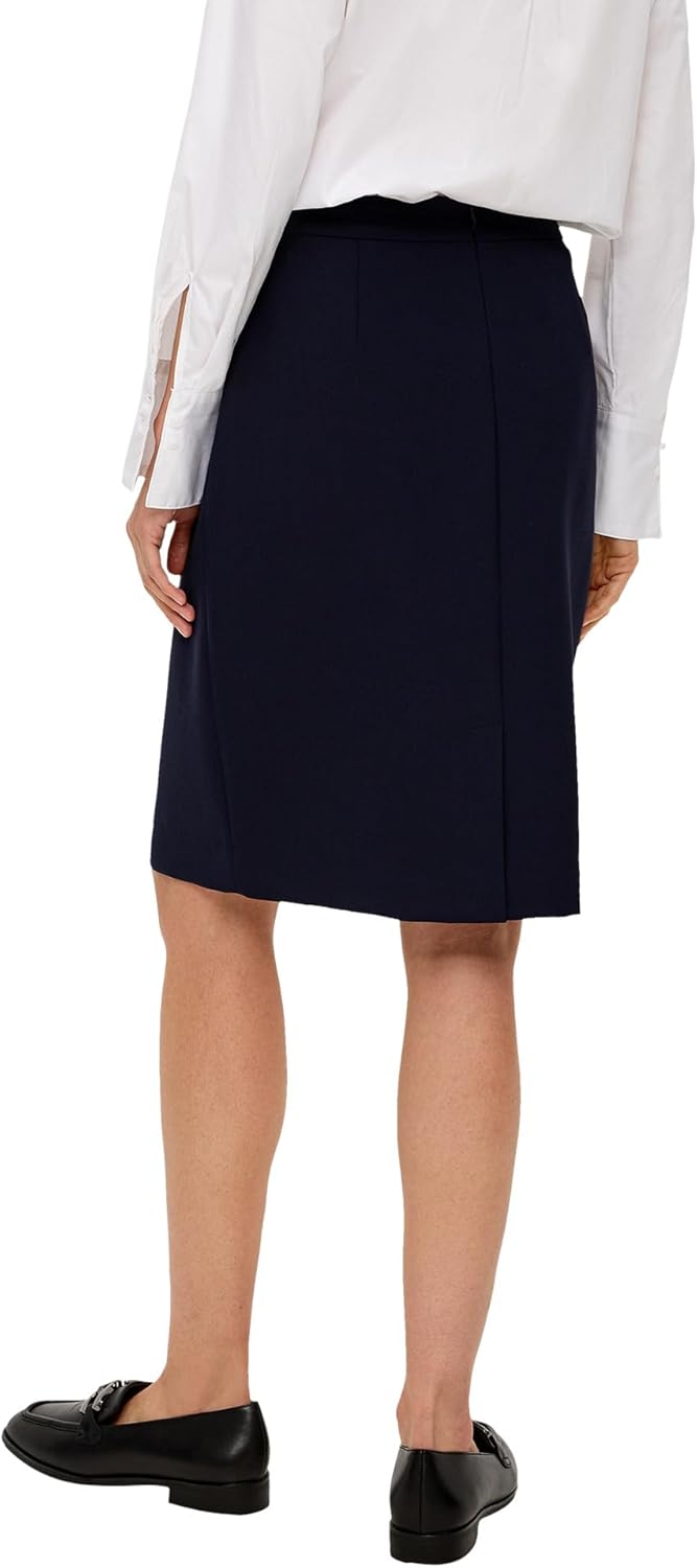 s.Oliver Damen Rock 34 Weiss, 34 Weiss