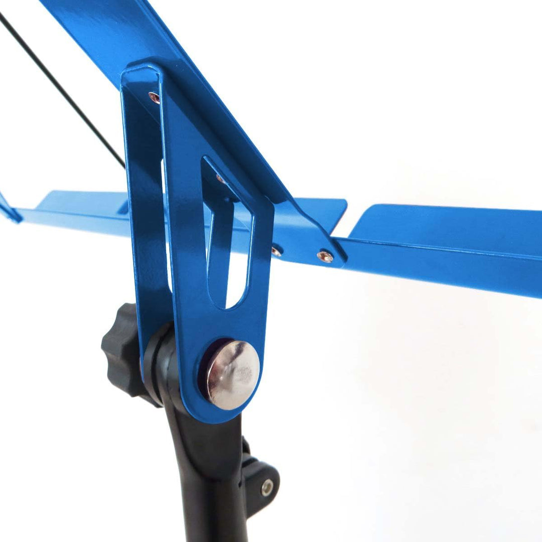 keepdrum MUS3 BL Blau Notenstaender Notenpult + Tragetasche