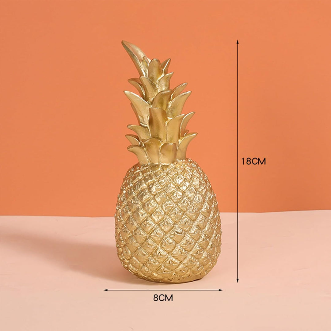 Deko Ananas Gold Ananas Deco Ornamente Obst Deko Handwerk Harz Ananas Figur Nordic Modern Resin Anan