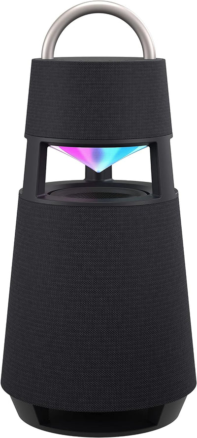 LG Electronics XBOOM 360 DRP4B, tragbarer Bluetooth-Lautsprecher (120 Watt, 360 Grad Sound, Beleucht