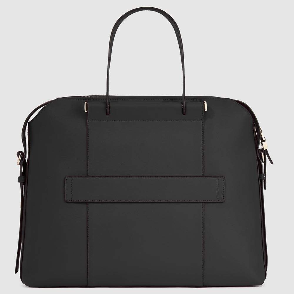 Piquadro Circle Schulranzen, 38 cm, Schwarz (Nero), Schwarz (Nero)