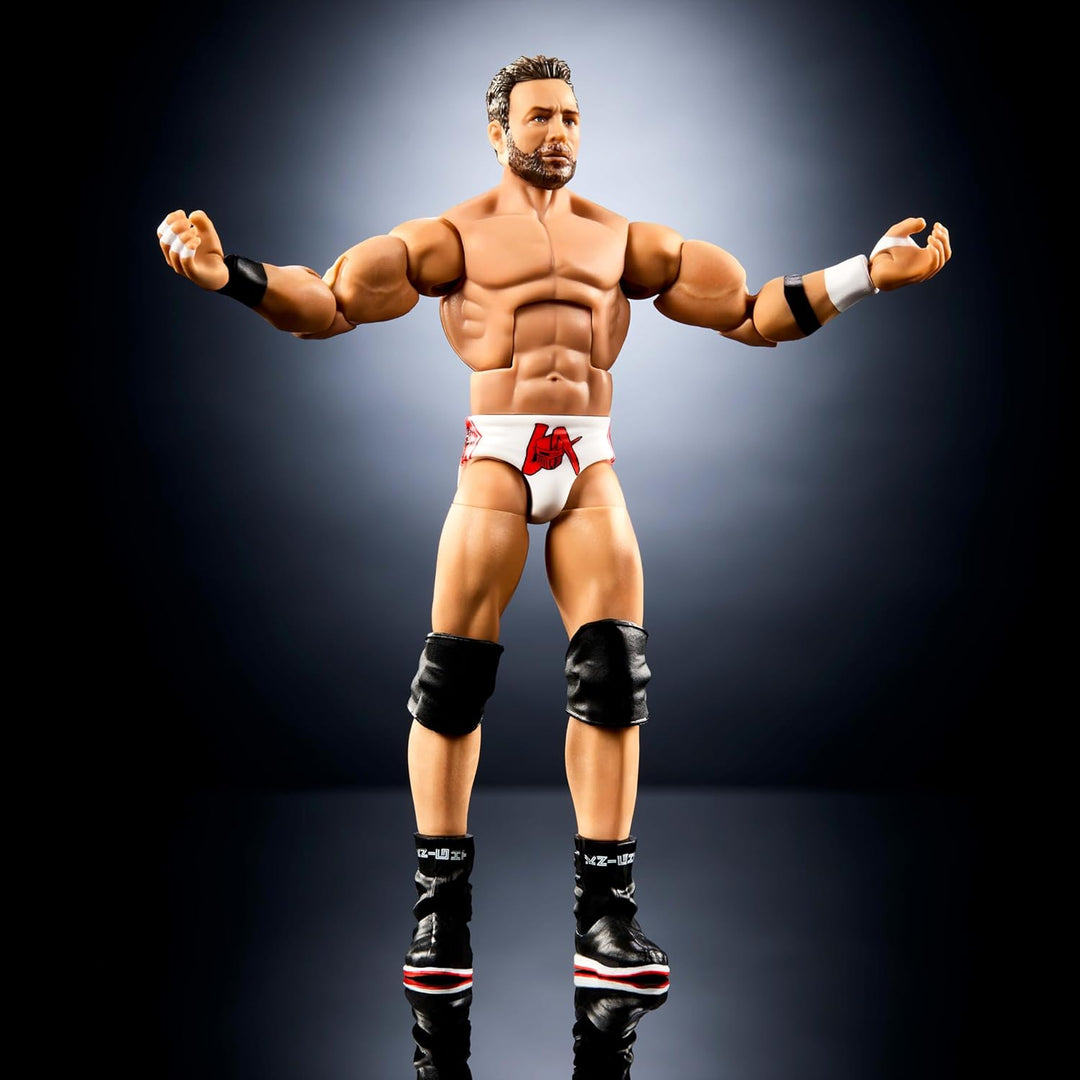 Mattel WWE Elite Actionfigur & Zubehör, Serie #120, 15,2 cm grosses Sammlerstück LA Knight mit 25 Ge