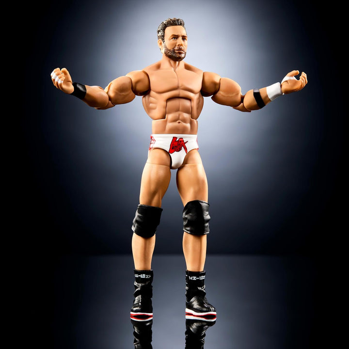 Mattel WWE Elite Actionfigur & Zubehör, Serie #120, 15,2 cm grosses Sammlerstück LA Knight mit 25 Ge