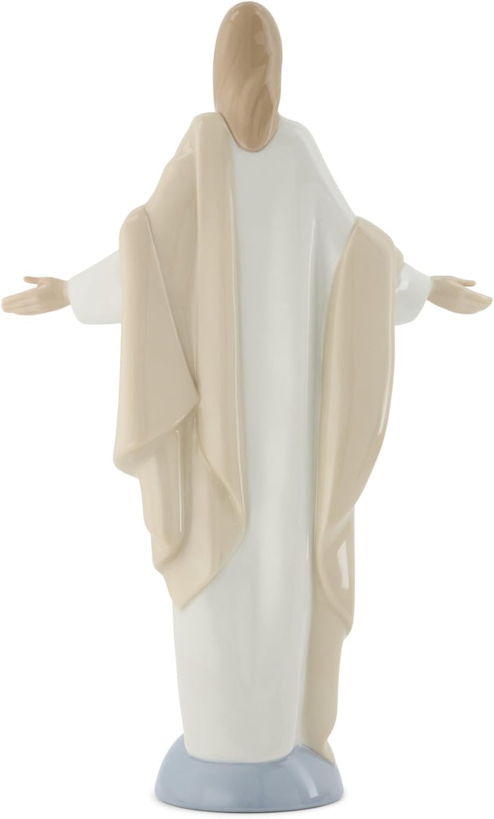 NAO Porzellanfigur Jesus Christus 30x18 cm Weiss, 30x18 cm Weiss