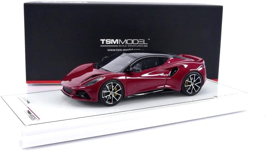 Truescale Miniatures TSM430589 Miniaturauto aus der Kollektion, Magma Red