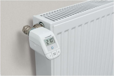 Homematic IP Funk Smart Home Heizungssteuerung Komplettpaket für 4 Heizkörper mit kostenloser Smartp