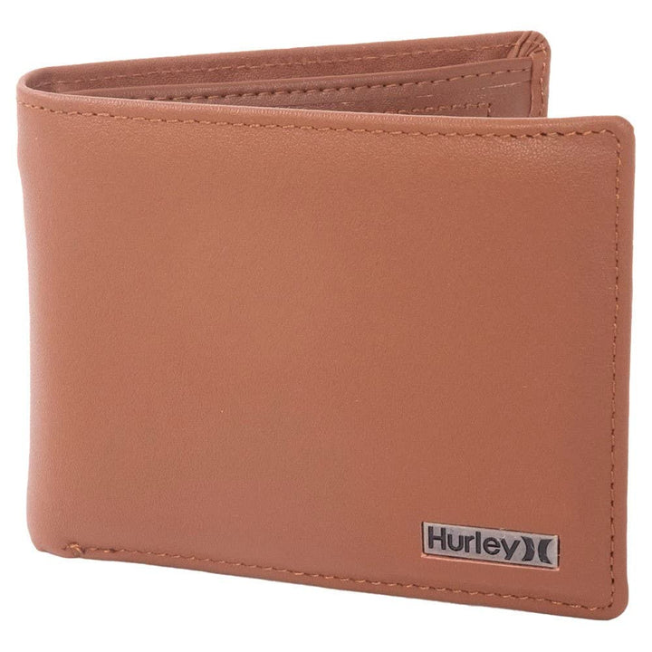 Hurley Geldbörse Leder Herren - One & Only 1SIZE Hellbraun, 1SIZE Hellbraun