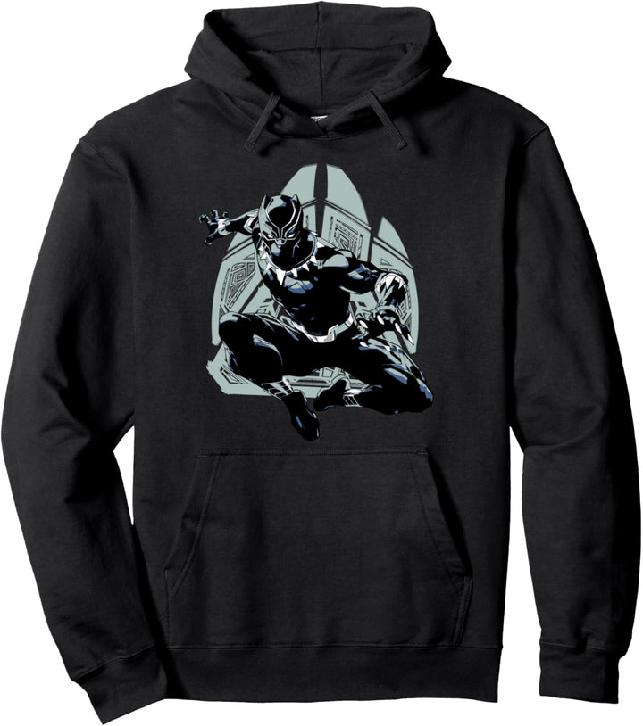 Marvel Black Panther Paw Action Pose Pullover Hoodie
