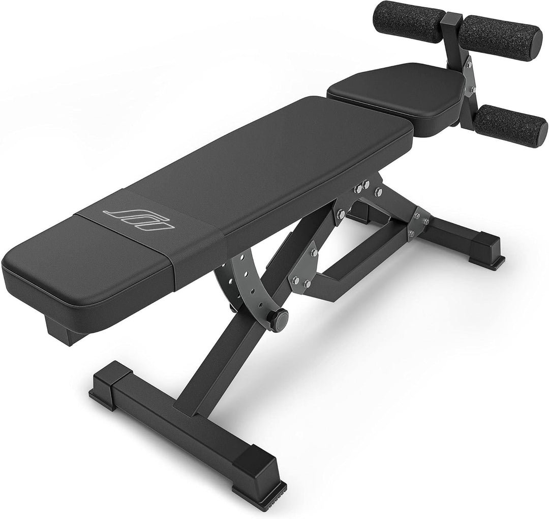 Marbo Sport Bauchtrainer MS-L110 2.0, Neigungsverstellung der Rückenlehne, Verstellbare Beinstütze,