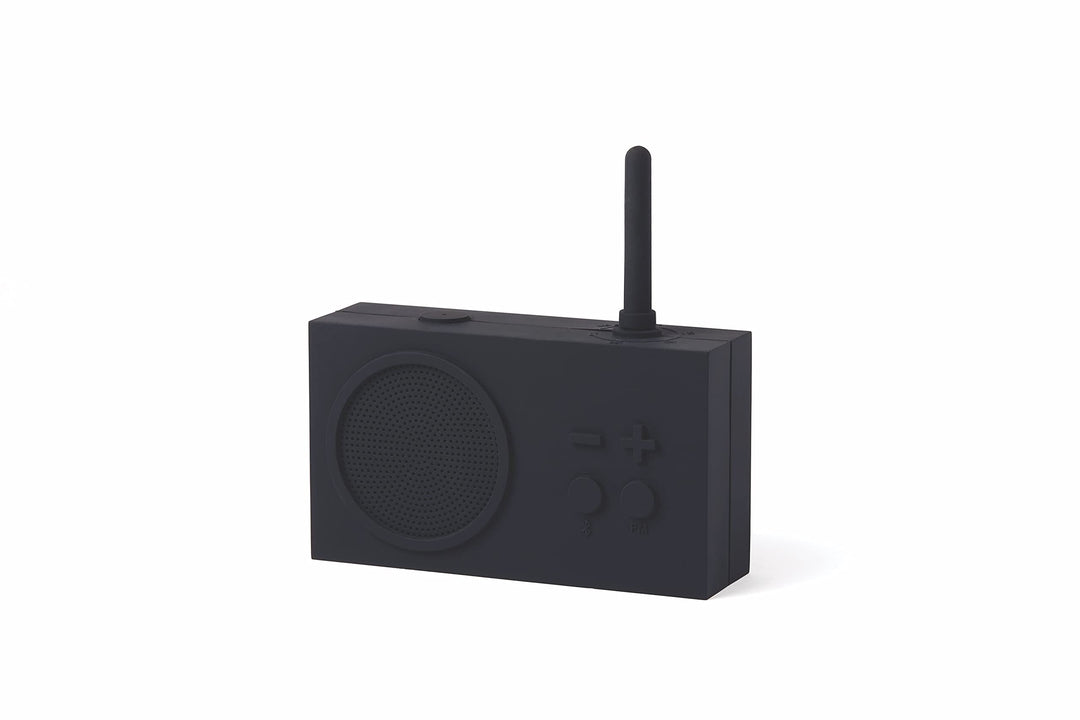 Lexon TYKHO 3 Tragbarer Bluetooth Lautsprecher mit FM Radio, Wasserdicht und Wiederaufladbarer Akku