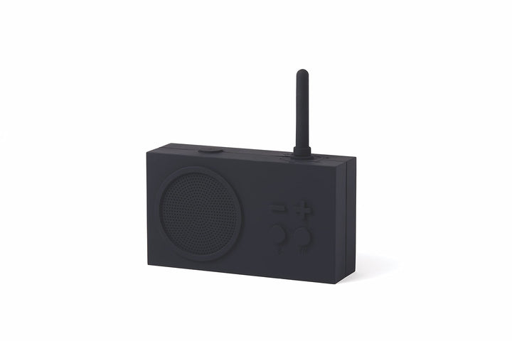 Lexon TYKHO 3 Tragbarer Bluetooth Lautsprecher mit FM Radio, Wasserdicht und Wiederaufladbarer Akku