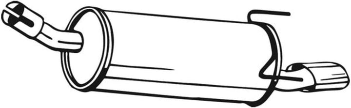 Bosal 185-133 Endschalldämpfer